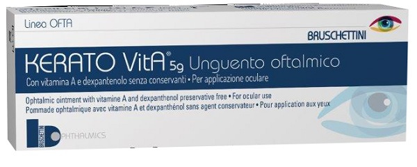 UNGUENTO OFTALMICO KERATO VITA 5 G - farmachicca