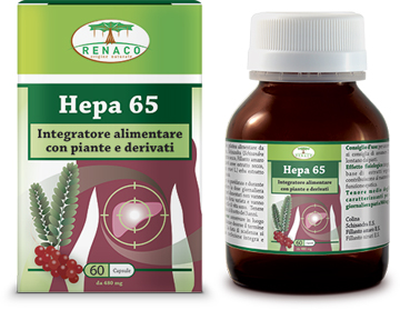 HEPA 65 60 CAPSULE FLACONE 28,8 G - farmachicca