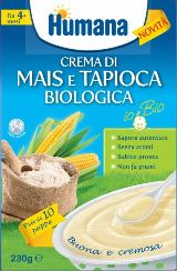 HUMANA CREMA MAIS TAPIOCA BIOLOGICA - farmachicca