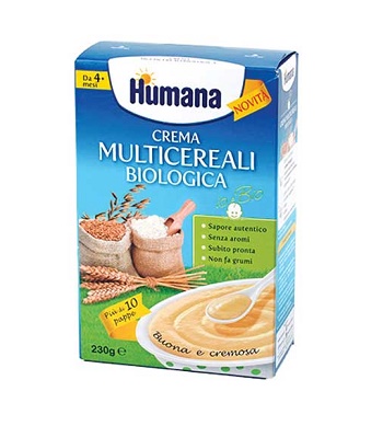 HUMANA CREMA MULTICERE BIOLOGICO 230 G - farmachicca