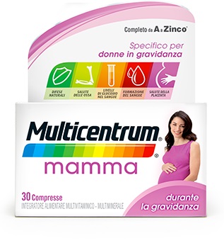 MULTICENTRUM MAMMA 30 COMPRESSE - farmachicca