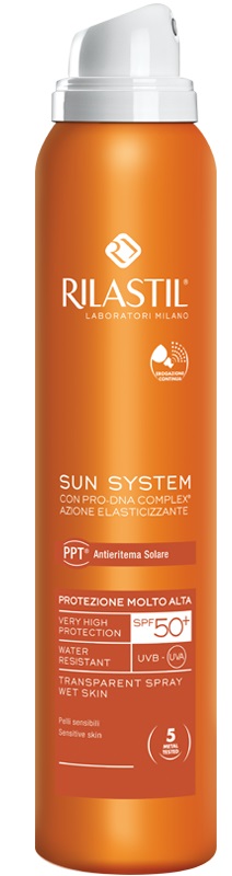 RILASTIL SUN SYSTEM PHOTO PROTECTION THERAPY SPF50+ TRANSPARENT SPRAY 200 ML - farmachicca