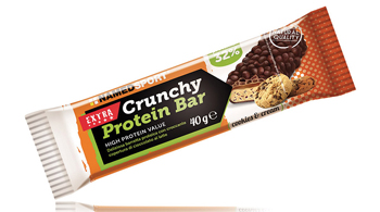 CRUNCHY PROTEINBAR COOKIES & CREAM 1 PEZZO 40 G - farmachicca