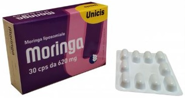 MORINGA UNICIS 30 CAPSULE 620 MG - farmachicca