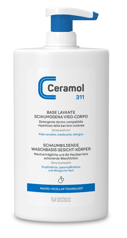 CERAMOL 311 BASE LAVANTE SCHIUMOGENA 400 ML - farmachicca