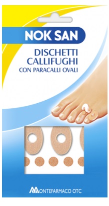NOK SAN DISCHETTI CALLIFUGHI CON PARACALLI OVALI - farmachicca