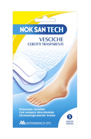 NOK SAN TECH CEROTTO VESCICALE GRANDE 5 PEZZI - farmachicca
