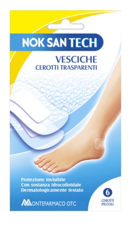 NOK SAN TECH CEROTTO VESCICALE PICCOLO 6 PEZZI - farmachicca