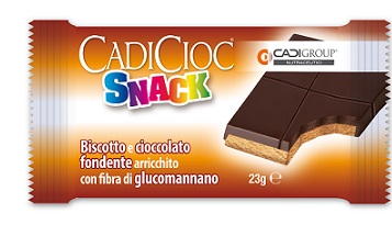 CADICIOC SNACK FONDENTE 1 BARRETTA MONOPORZIONE - farmachicca