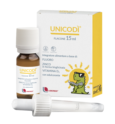 UNICODI' 15 ML FLUORO ZINCO VITAMINA D3 - farmachicca