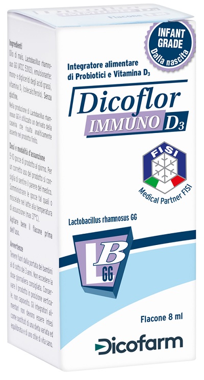 DICOFLOR IMMUNO D3 8 ML FLACONE - farmachicca