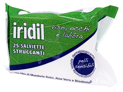 IRIDIL SALVIETTE STRUCCANTI 25 PEZZI - farmachicca