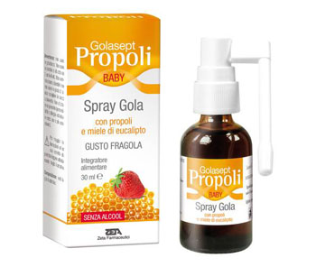 GOLASEPT PROPOLI BABY SPRAY GOLA 30 ML - farmachicca