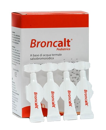 BRONCALT STRIP PEDIATRICO SOLUZIONE IRRIGAZIONE NASALE 20 FLACONCINI DA 2 ML - farmachicca