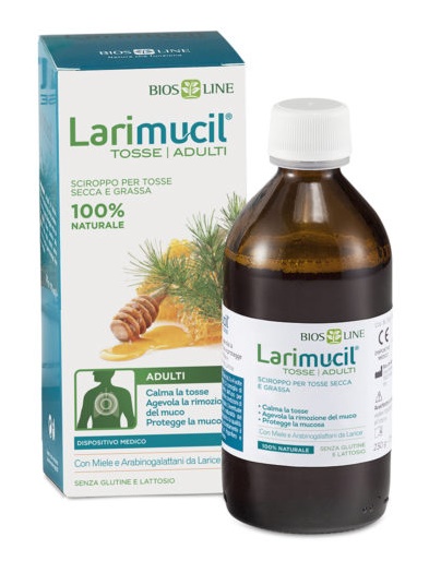 LARIMUCIL TOSSE TOSSE ADULTI SCIROPPO CE 0476V 230 G 175 ML - farmachicca
