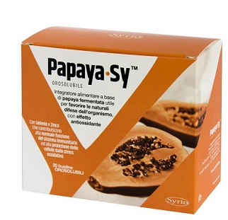 PAPAYA-SY 20 BUSTINE 92 G POLVERE OROSOLUBILE - farmachicca