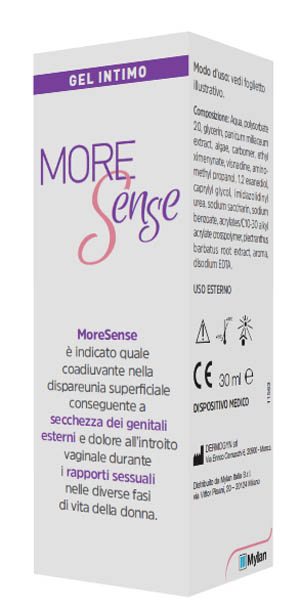 MORESENSE GEL TUBO 30 ML - farmachicca