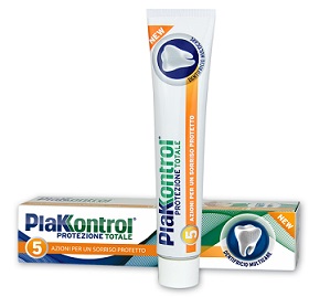 PLAKKONTROL PROTEZIONE TOTALE DENTIFRICIO 75 ML - farmachicca