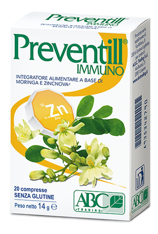 PREVENTILL IMMUNO 20 COMPRESSE - farmachicca