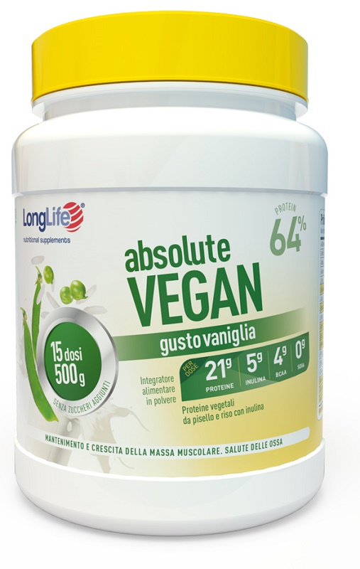 LONGLIFE ABSOLUTE VEGAN 500 G - farmachicca