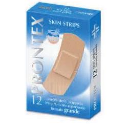 CEROTTO PRONTEX SKIN STRIPS FORMATO GRANDE ASTUCCIO 12 PEZZI - farmachicca