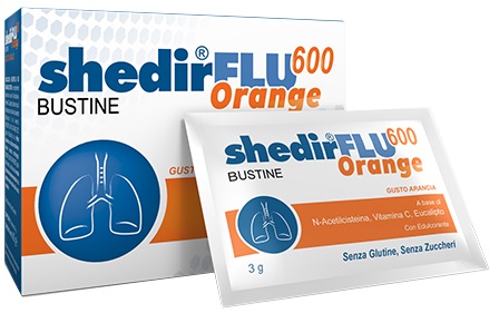 SHEDIRFLU 600 ORANGE 20 BUSTINE - farmachicca