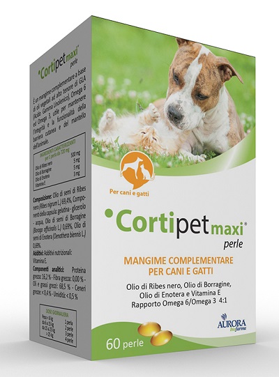 CORTIPET MAXI PERLE 60 PERLE - farmachicca