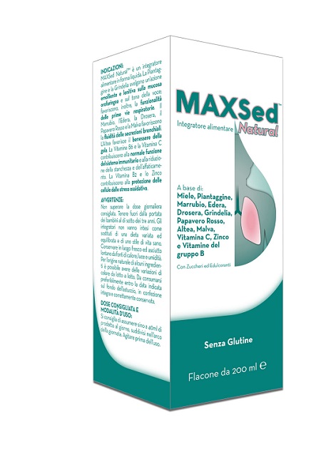 MAXSED NATURAL 200 ML - farmachicca