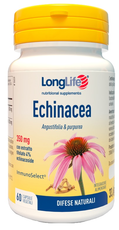 LONGLIFE ECHINACEA 60 CAPSULE VEGETALI - farmachicca