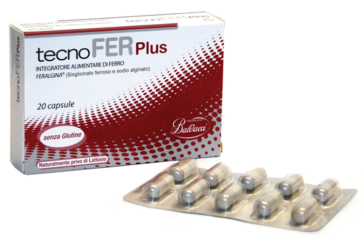 TECNOFER PLUS 20 CAPSULE - farmachicca