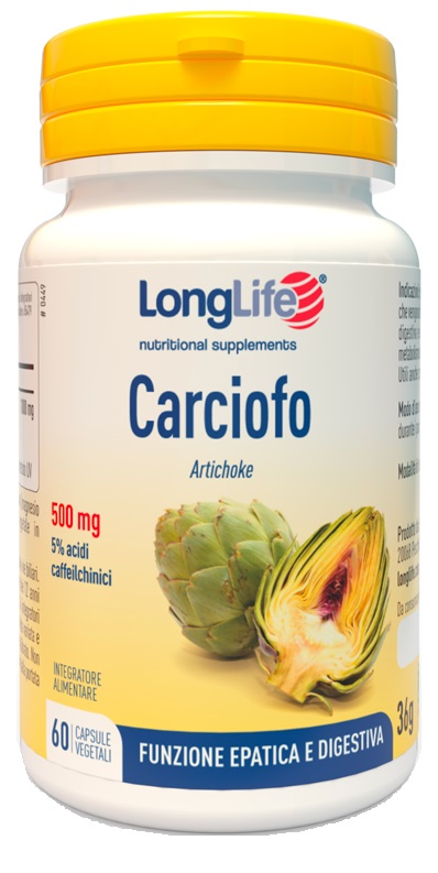 LONGLIFE CARCIOFO 60 CAPSULE VEGETALI - farmachicca
