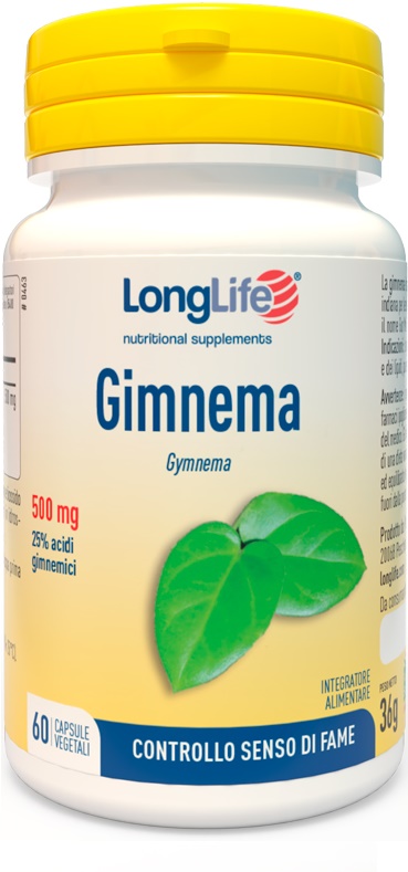 LONGLIFE GIMNEMA 60 CAPSULE VEGETALI - farmachicca