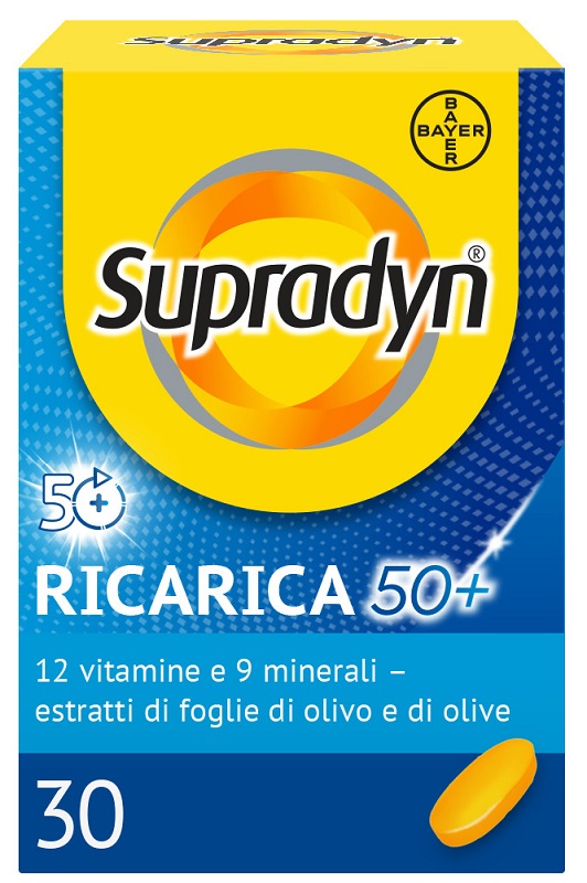 SUPRADYN RICARICA 50+ 30 COMPRESSE - farmachicca