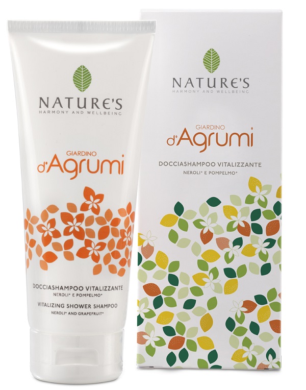 NATURE'S GIARDINO D'AGRUMI DOCCHIASHAMPOO VITALIZZANTE 200 ML - farmachicca