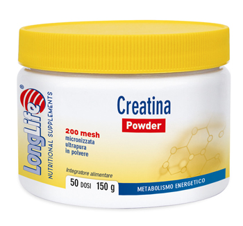 LONGLIFE CREATINA MICRONIZZATA 200 G - farmachicca