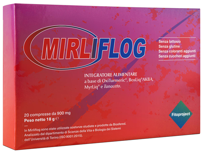 MIRLIFLOG 20 COMPRESSE - farmachicca