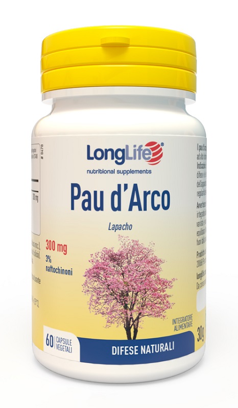 LONGLIFE PAU DARCO 60 CAPSULE VEGETALI - farmachicca