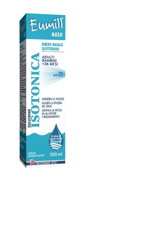 EUMILL NASO SPRAY SOLUZIONE ISOTONICA 100 ML - farmachicca