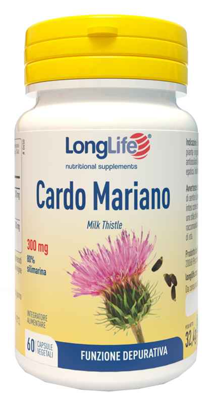LONGLIFE CARDO MARIANO 60 CAPSULE - farmachicca