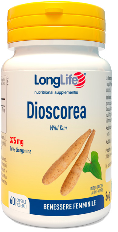LONGLIFE DIOSCOREA 60 CAPSULE - farmachicca