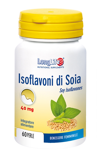 LONGLIFE ISOFLAVONI SOIA 60 PERLE - farmachicca