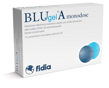 BLU GEL A MONODOSE GOCCE OCULARI 15 CONTENITORI MONODOSE - farmachicca