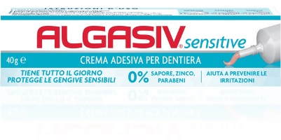 ALGASIV SENSITIVE CREMA ADESIVA PER PROTESI 40 G - farmachicca