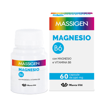 MASSIGEN MAGNESIO B6 60 CAPSULE - farmachicca