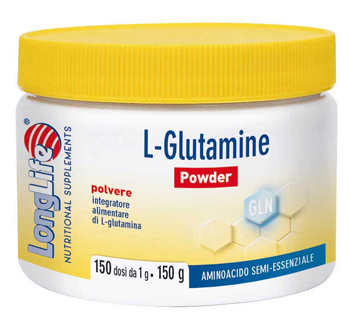 LONGLIFE L-GLUTAMINE POWDER 150 G - farmachicca