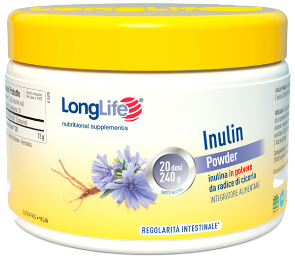 LONGLIFE INULINA POWDER 240 G - farmachicca