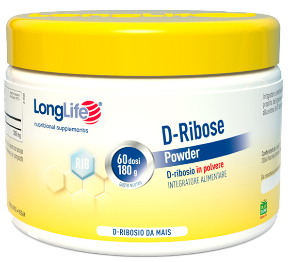 LONGLIFE D-RIBOSE POWDER 180 G - farmachicca