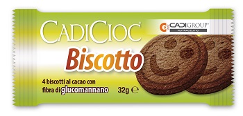 CADICIOC BISCOTTO CACAO 4 PEZZI 8 G - farmachicca