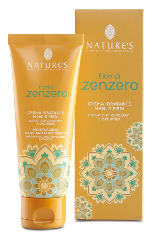NATURES FIORI DI ZENZERO CREMA IDRATANTE MANI E PIEDI 75 ML - farmachicca