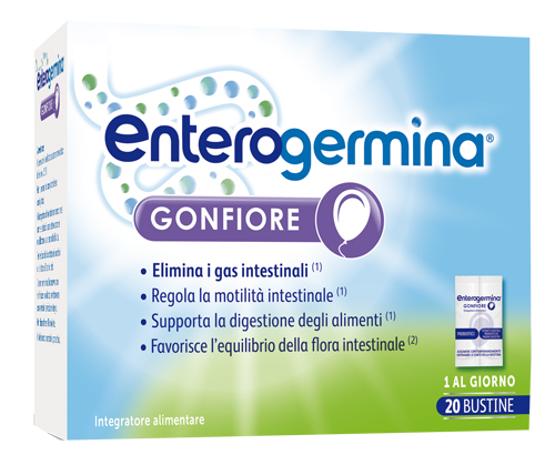 ENTEROGERMINA GONFIORE 20 BUSTINE BIPARTITE - farmachicca